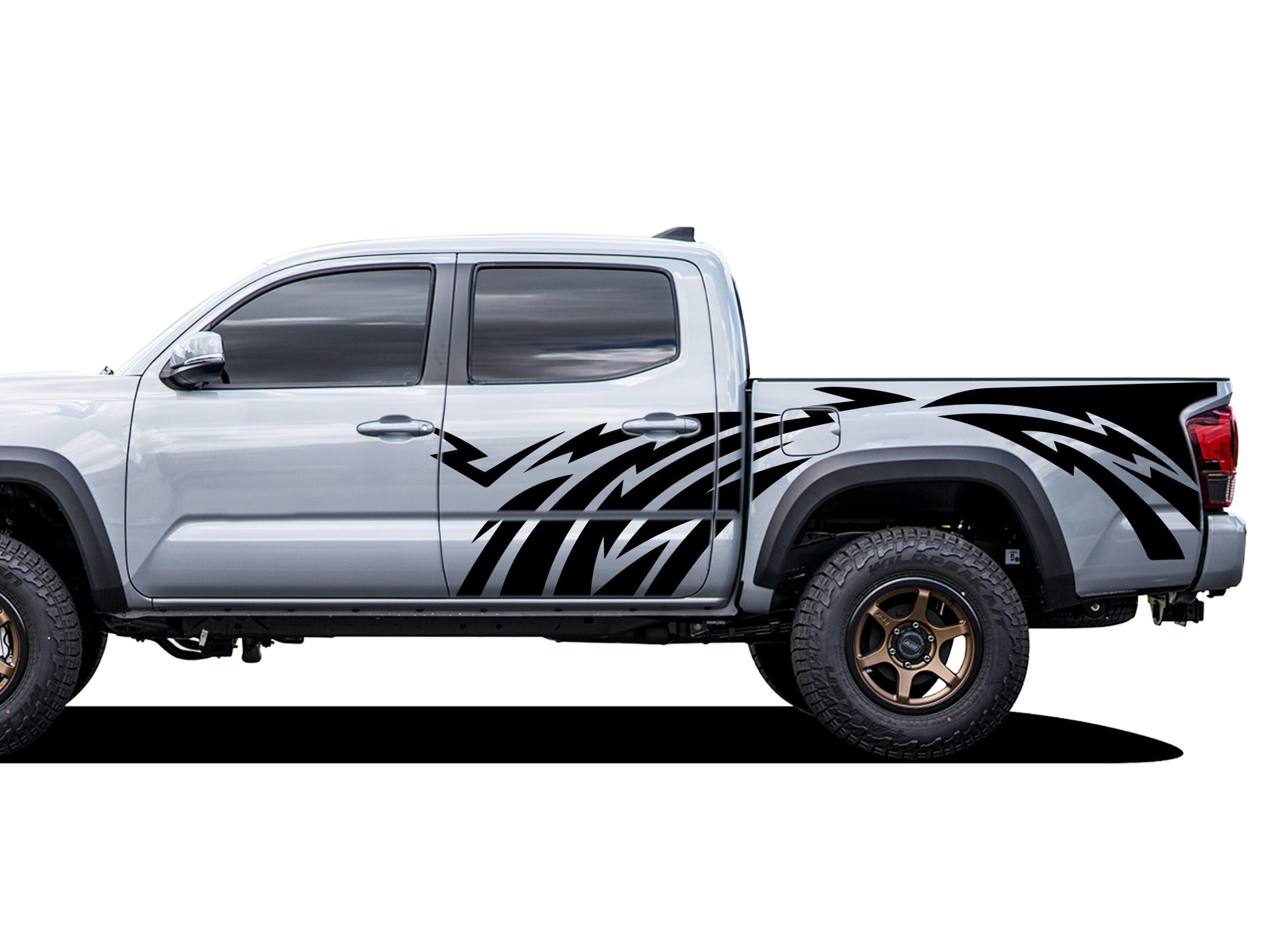 Big Tribal Sticker Decals Side Door Compatible With Toyota Tacoma