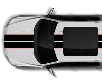 Rocker Side Skirt Stripe Door Body Mount Sticker Decals For