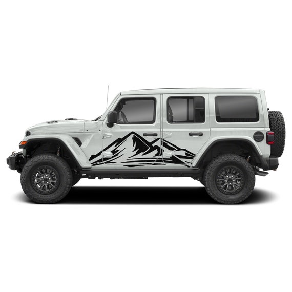 Side Door Decal Vinyl Compatible With Jeep Wrangler JL 2019 - Etsy Australia