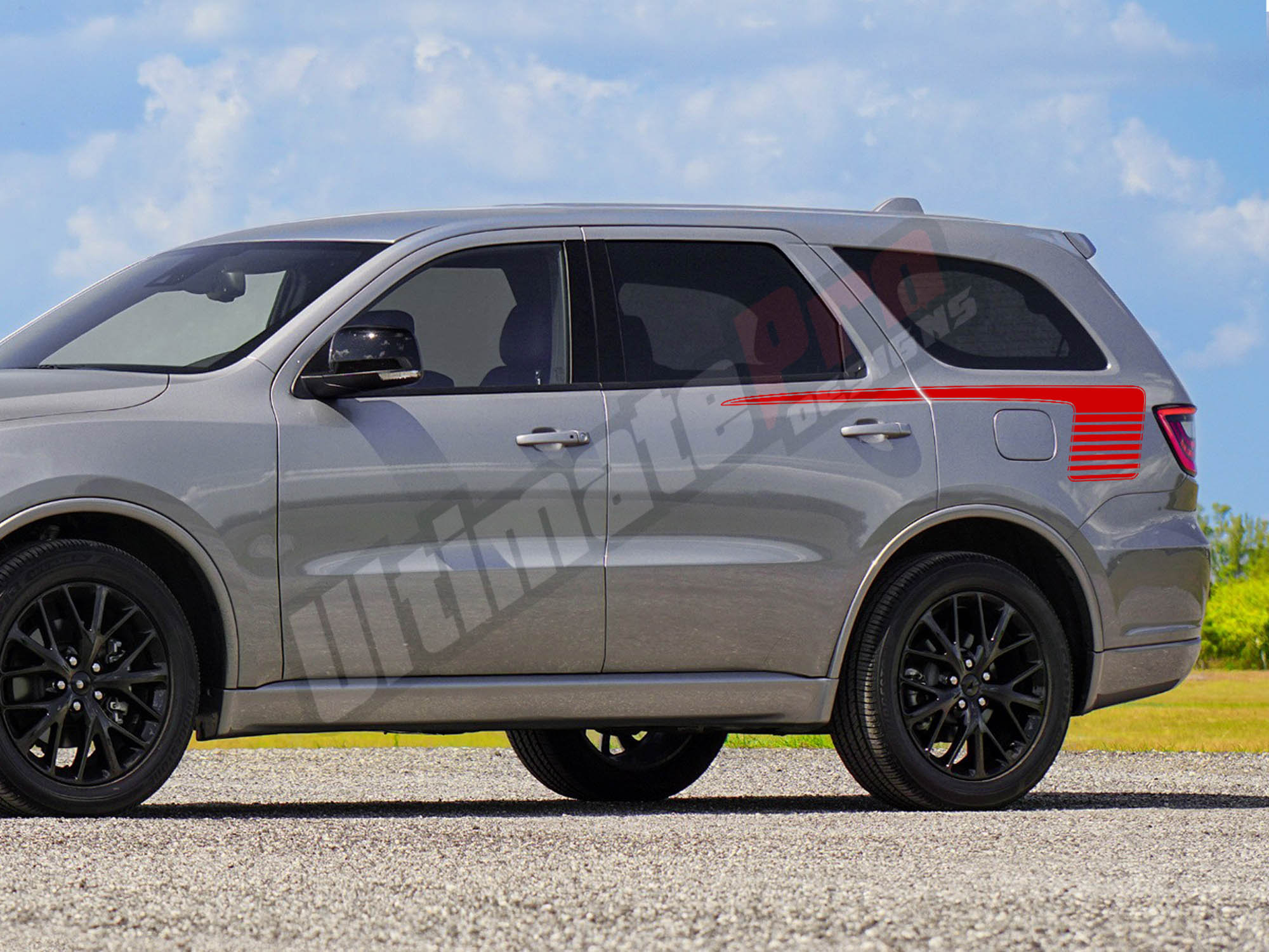 Stripes Compatible With Dodge Durango 2015 2019 2020 2021 Decal Sticker ...