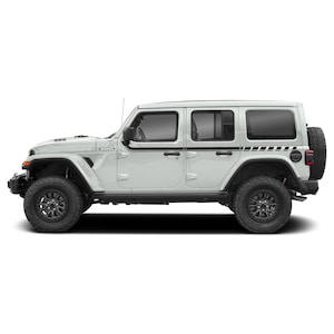 Racing Sport Decal Compatible with Jeep Wrangler JL JK 2018 - Present Rubicon Off Road 4x4 Stripes Sticker Side Mirror Extreme