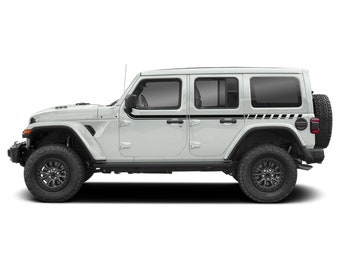 Racing Sport Decal Compatible with Jeep Wrangler JL JK 2018 - Present Rubicon Off Road 4x4 Stripes Sticker Side Mirror Extreme