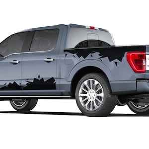 Spears Decal Sticker Pair Of Side Bed Compatible with Ford F150 Super crew Cab 2009 - Present ender Vinyl4x4 Raptor