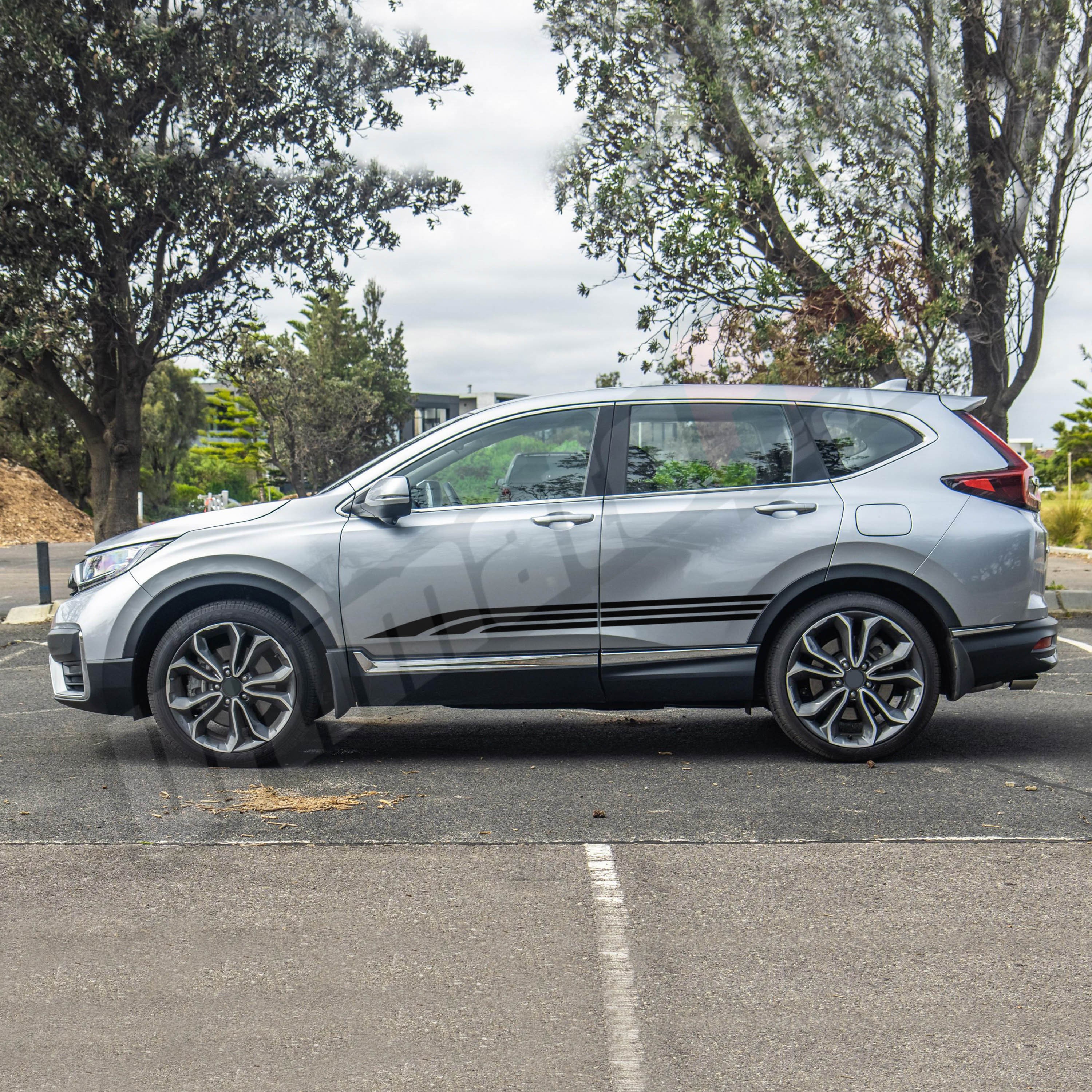 Molduras Laterales Para Honda Cr-v Crv 2017 2018 2019 2020 | Meses sin interés