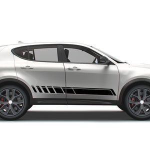 Sport Rocket Stripes Decal Sticker Compatible with Dodge Hornet 2023 - Present