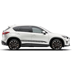 Door Triple Sport Stripes Graphics Decals Stickers Vinyl compatible with Mazda CX-5