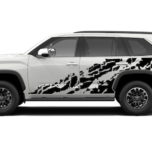 Nightmare Skull Design Aufkleber Sticker Kompatibel mit Toyota Sequoia 2008 - 2023