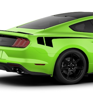 Rear Sport Hockey Stripe Decal Sticker Compatible with Ford Mustang Sport 2005 - Present Tune Stripes
