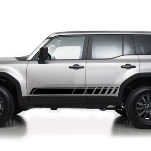 Sport Stripes Design Decal Sticker Compatible with Toyota Land Cruiser 2023 - Present