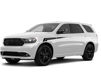 Side Door Hockey Stripes Sticker Decal Compatible with Dodge Durango Mirror Decal Vinyl 2010 - 2019