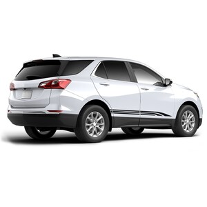 Paski kompatybilne z Chevrolet Equinox 2017 2018 2019 2020 2021 Naklejki winylowe paski SUV LH7 LTG LYH