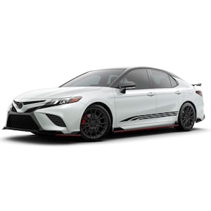 Decal Sticker Compatible with Toyota Camry LE Side Sport Stripes XV70 XV50 vinyl hockey 2017 2018 2019 2020