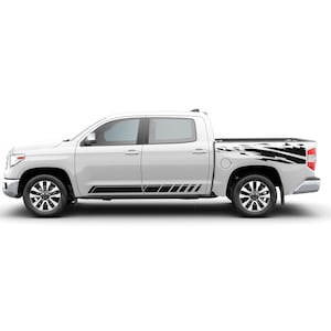 Bed Decal Sticker Compatible with Toyota Tundra Crewmax 2019 2020 2021 Sport Door Stripes  Side Vinyl SR5 4x4