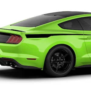 Set Of Decal Compatible with Ford Mustang Rear Stripe Spears Decal Sticker Vinyl Sport 2005 - Present