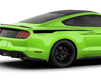 Aufkleber Set Kompatibel mit Ford mustang Hinten Stripe Spears Abziehbild Aufkleber Vinyl Sport 2005 - heute