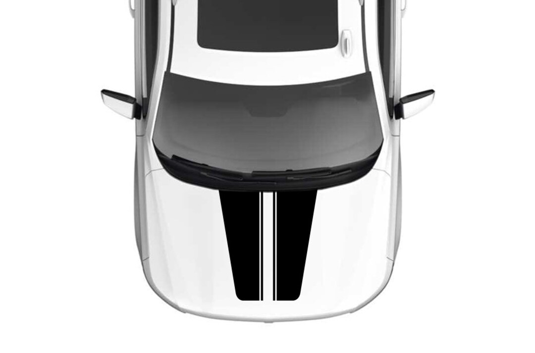 Hood Double Lines Graphics Stickers Decals Compatible With Etsy