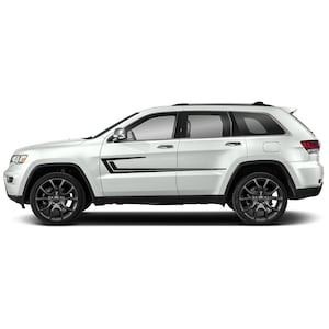 Side Door Decal Compatible with Jeep Grand Cherokee 2011 -Present  Tune Stripes Decal Sticker MK2 MK