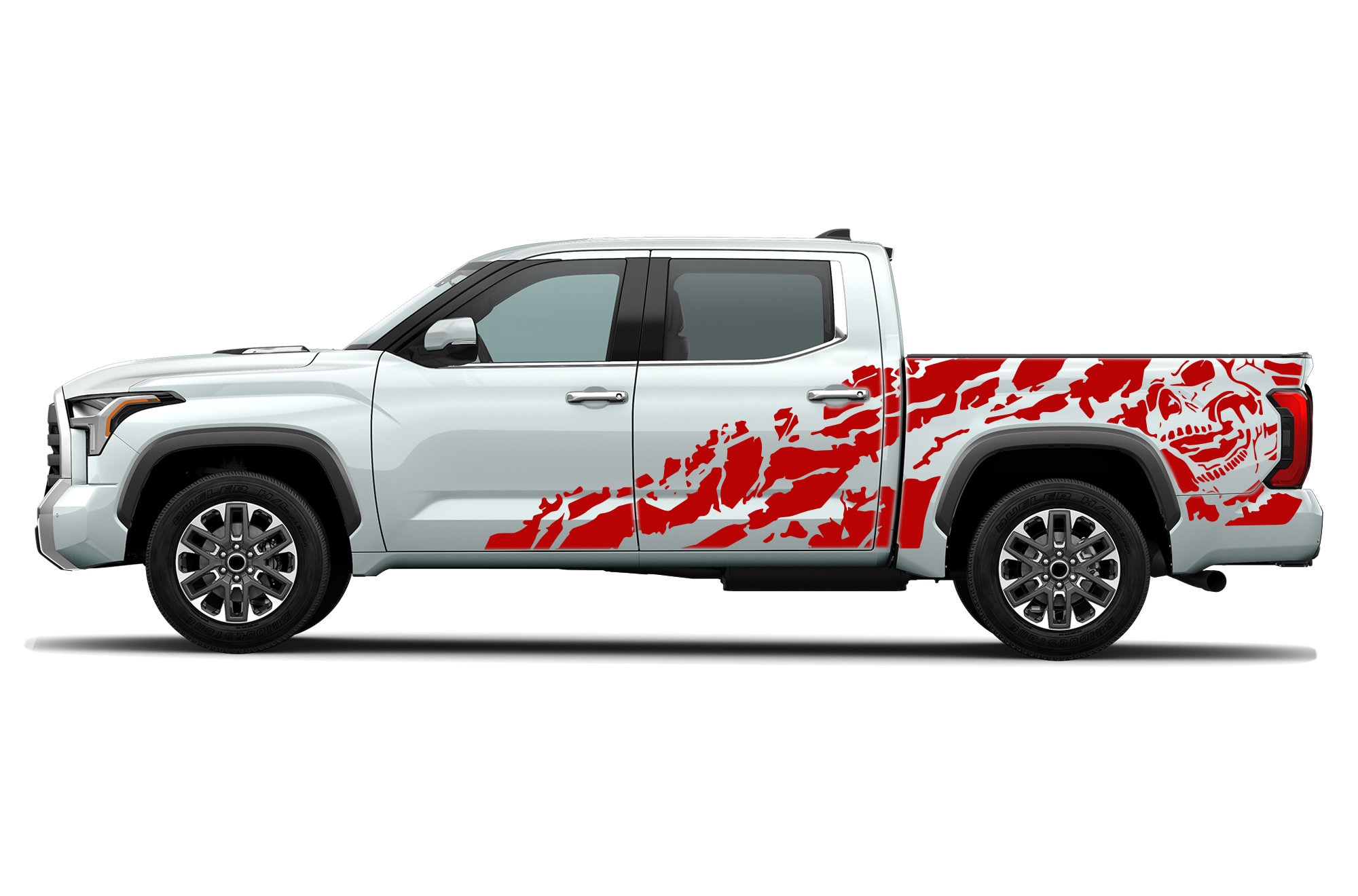 Nightmare Decal Sticker Sport Compatible With Toyota Tundra