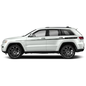 Door Line Edge Stripes Decal Sticker Sport Compatible with Jeep Grand Cherokee WK2 2011 - 2021 Side Mirror Vinyl