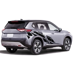 Pattern Decal Compatible with Nissan Rogue T33 SUV Door Wrap Decal Sticker Vinyl Sport 2020 2021 Tune Stripes X-Trail