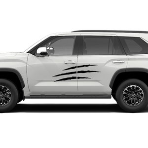 Tür Kratzer Aufkleber Aufkleber Kompatibel mit Toyota Sequoia 2008 - 2023