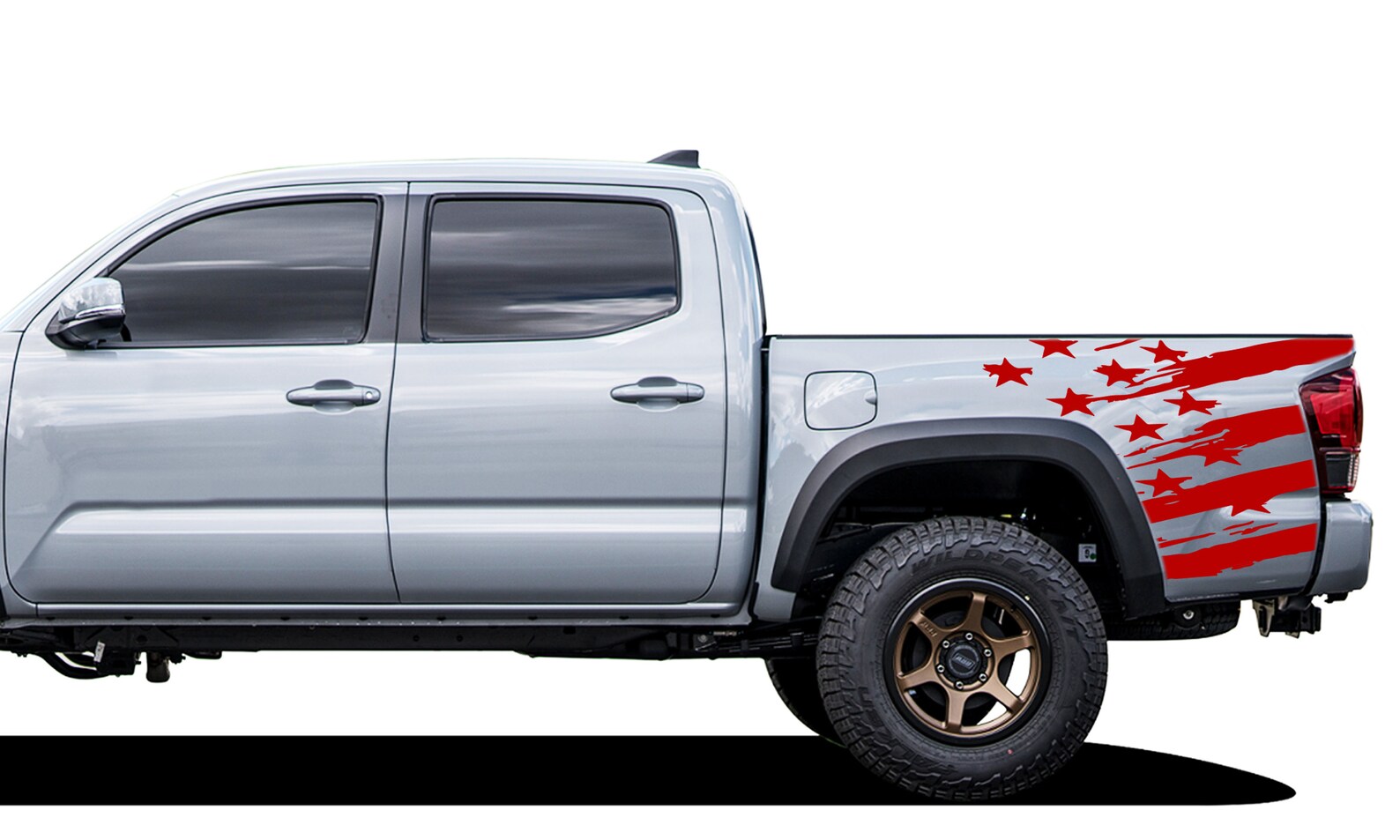 Side Bed American Decal Sticker Sport Compatible With Toyota Tacoma ...
