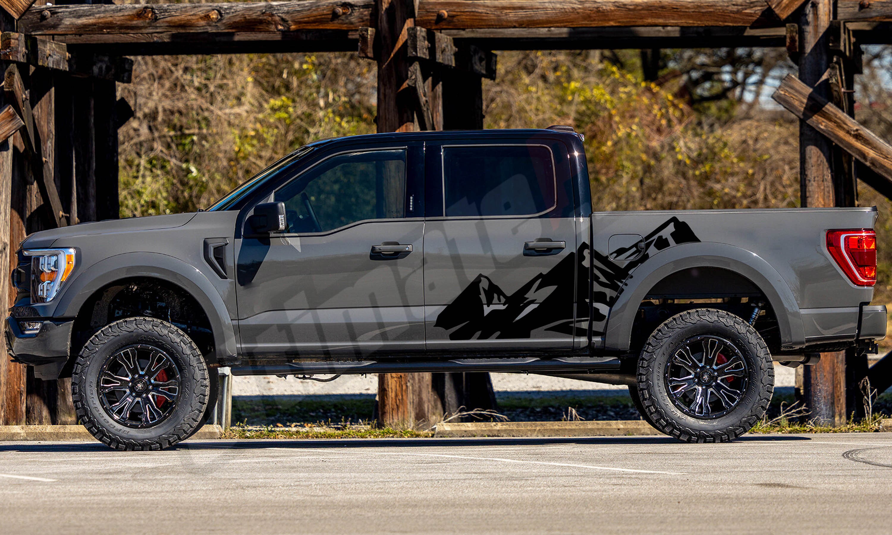 Pink F150 Sticker Sticker Decals Compatible with Ford F150 Super crew Cab Fender | Etsy