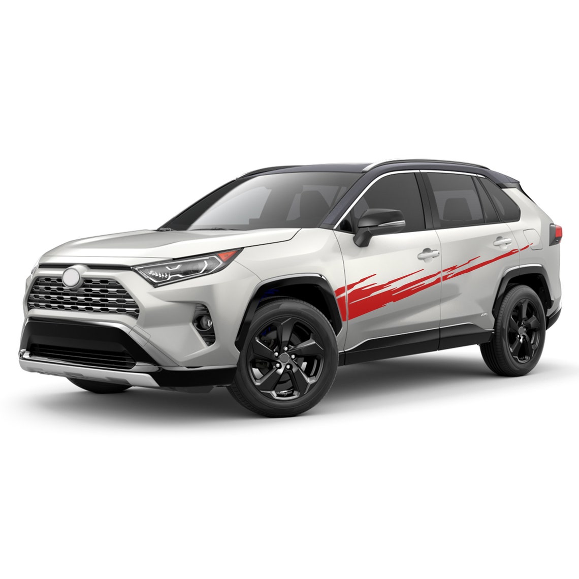 Sport Decal Vinyl Decal Compatible With Toyota Rav4 2019 2020 Etsy