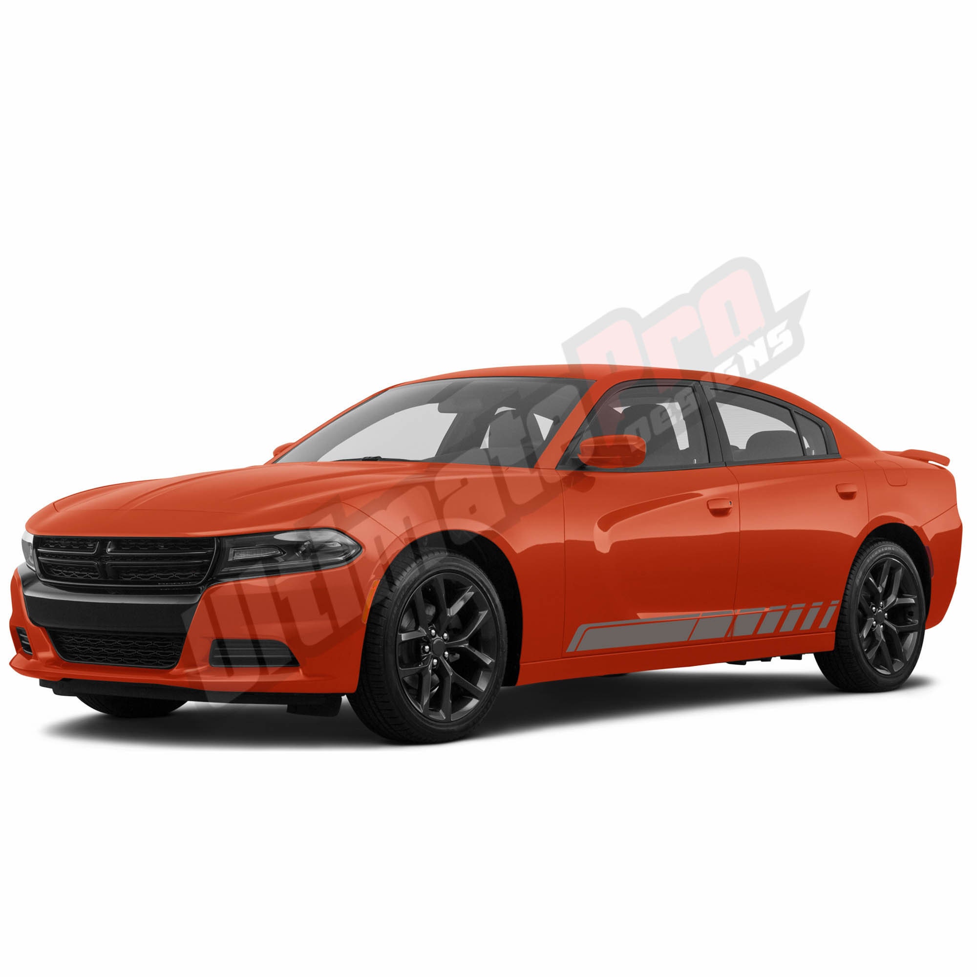 Dodge Racing Stickers Racing Vinyl Sticker Stripes Compatible With Dodge Charger Sport 2015 ...