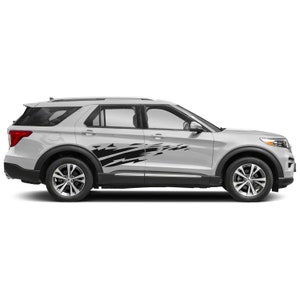 Adesivo de vinil moderno Splash Sport compatível com Ford Explorer U625 Vinyl 2020 - Presente
