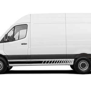 Sport stripes graphics stickers decals vinyl compatible with Mercedes Sprinter Van