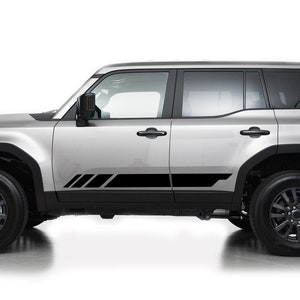 Rocker Sport Stripes Design Decal Sticker Compatible with Toyota Land Cruiser 2023 - Present