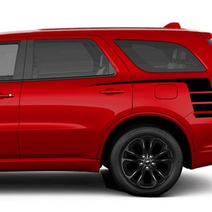 Stripes Vinyl Pin Stripe Compatible with Dodge Durango 2015 - 2021 Decal Sticker Sports Performance Set Of Rear Bed