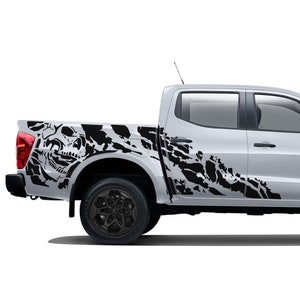 Nightmare Skull Graphics Decals Stickers Stripes Vinyl compatible with Nissan Navara