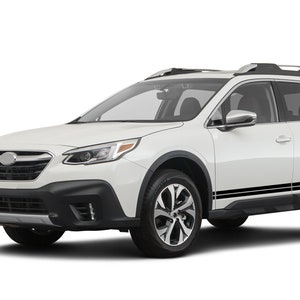2x Sport Stripes Compatible with Subaru Outback 2015 2016 2017 2018 2019 2020 2021 Decal Sticker Vinyl Sticker Solid stripe Side Doors