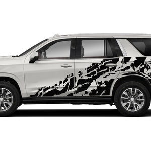 Nightmare graphics stickers decals compatible with Chevrolet Tahoe 2021 - 2023