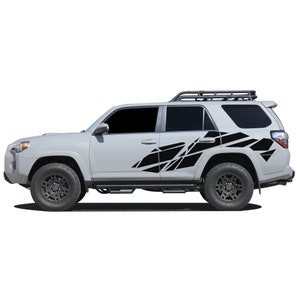 Set Von Vinyl Wrap Kompatibel mit Toyota 4Runner 2015 - 2021 Aufkleber Sport Vinyl Geometrische Muster N280