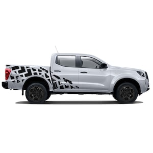 Tire Truck Stamps Graphics Decals Stickers Stripes Vinyl compatible with Nissan Navara
