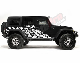 4x4 Nightmare Sticker Compatible With Jeep Wrangler Jk 2006 2018