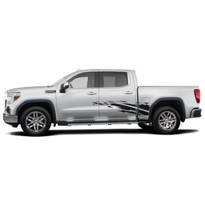 Bed Decal Sticker Sport Compatible with GMC Sierra Crew Cab 1500 Side Vinyl 2021 2020 2019