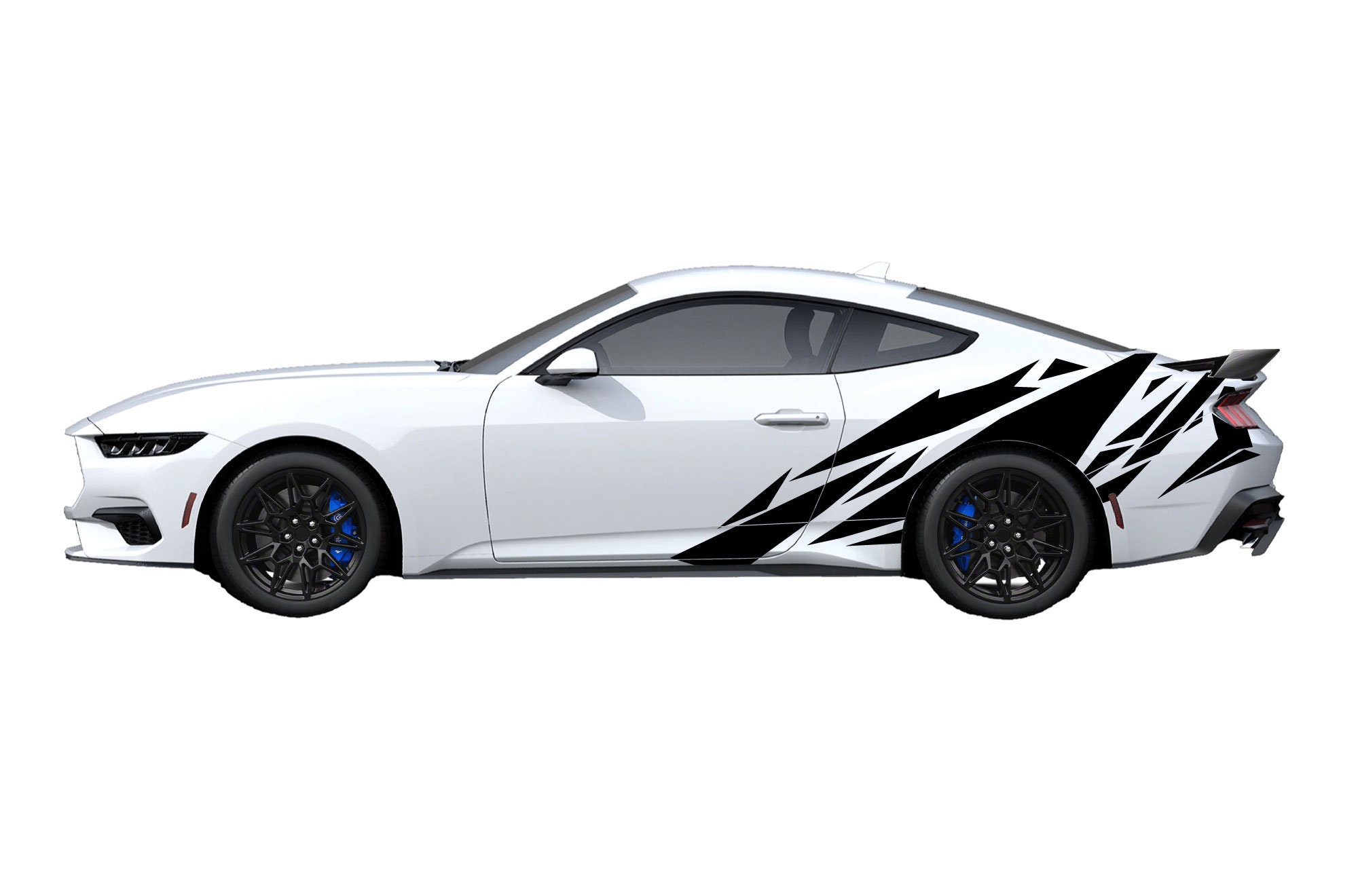 2x Door Pattern Shapes Decal Sticker Graphic Design Wrap Decal Sticker ...