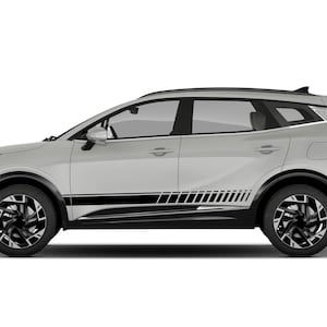 Sport Stripes Decals sticker vinyl graphic design compatible with Kia Sportage 2023- Present