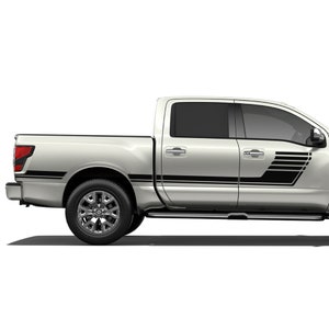 Hockey Stripe Graphics Decals Stickers Vinyl compatible with Nissan Titan