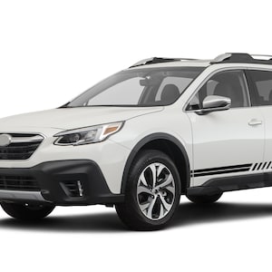 2x Solid stripe Side Doors Sport Stripes Compatible with Subaru Outback 2015 2016 2017 2018 2019 2020 2021 Decal Sticker Vinyl Sticker
