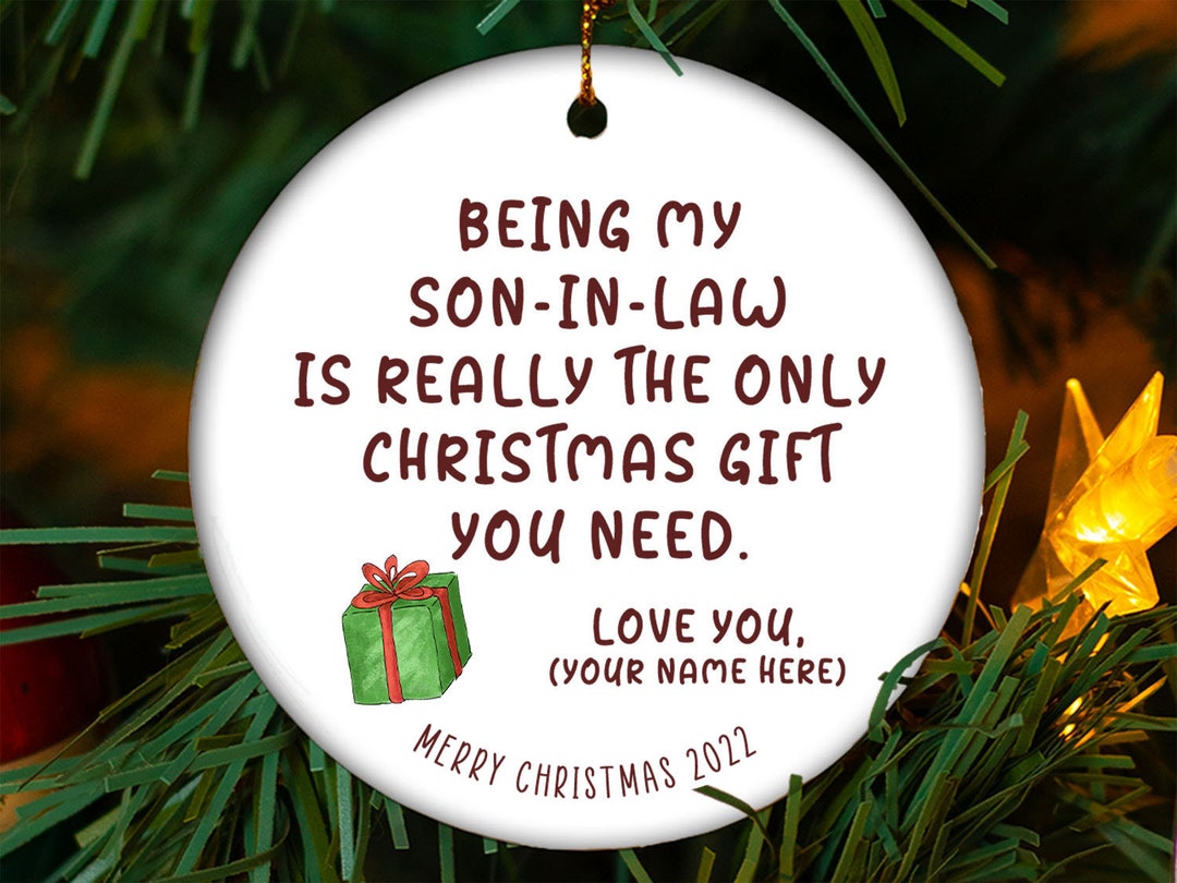 Xmas Gifts For Son In Law
