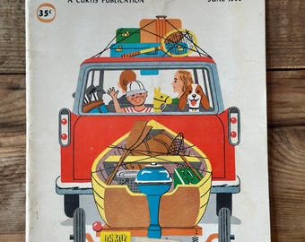 Vintage Jack and Jill Magazine June 1959 The Better Magazine Curtis Publication