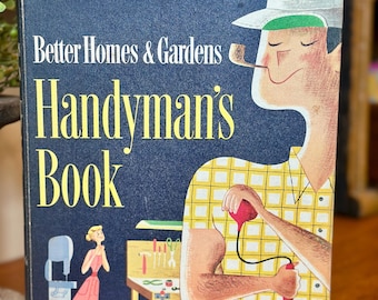 Vintage Better Homes & Gardens Handyman's Book Binder Book 1951