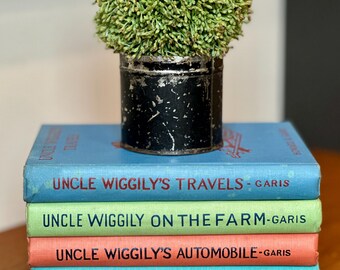 Vintage Book Uncle Wiggily's Book Set Howard R. Garis