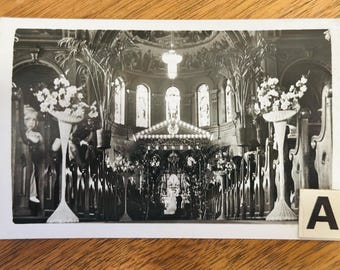 Vintage Black and White Wedding Photograph (3.5"X5.5")