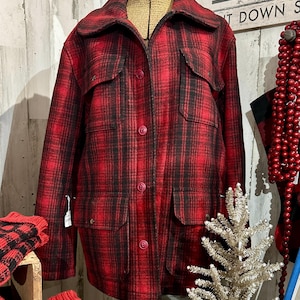 Woolrich ウールジャケット XL Woolrich Xl Jacket - Etsy